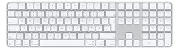 Apple Magic Keyboard with Touch ID and Numeric Keypad - weiße Tasten - TL: Deutsch, QWERTZ von LumaTech