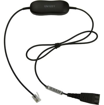 Jabra GN1221 Sound Limiter - Headset-Kabel - RJ-9 männlich zu Quick Disconnect von LumaTech