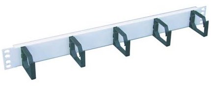 APRA apraNET - Kabelführungsplatte für Schaltschrank - RAL 7035 - 1U - 48.3 cm (19)