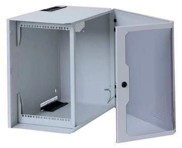 APRA apraNET VARI 2000 - Gehäuse - geeignet für Wandmontage - Hellgrau, RAL 7035 - 6U - 48.3 cm (19) von LumaTech
