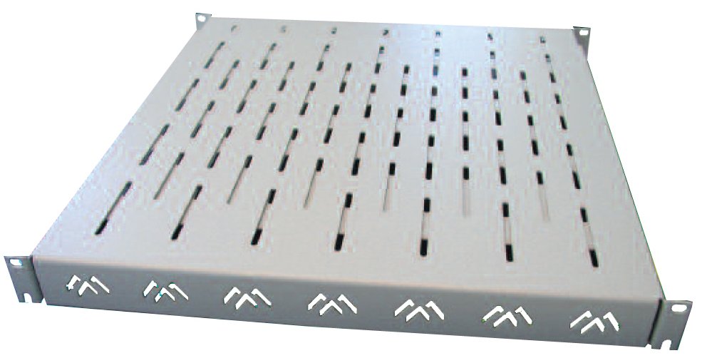 APRA apraNET VARIplain - Rack - Regal - Hellgrau, RAL 7035 - 1U - 48.3 cm (19)