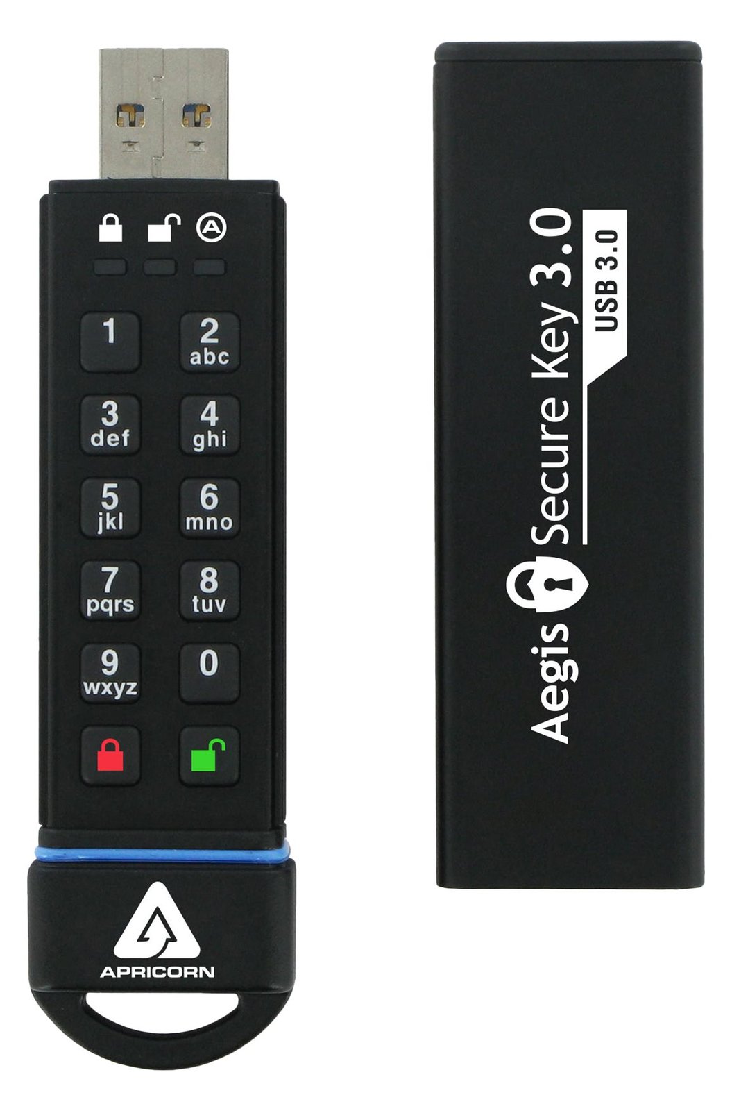 Apricorn Aegis Secure Key 3.0 - USB-Flash-Laufwerk