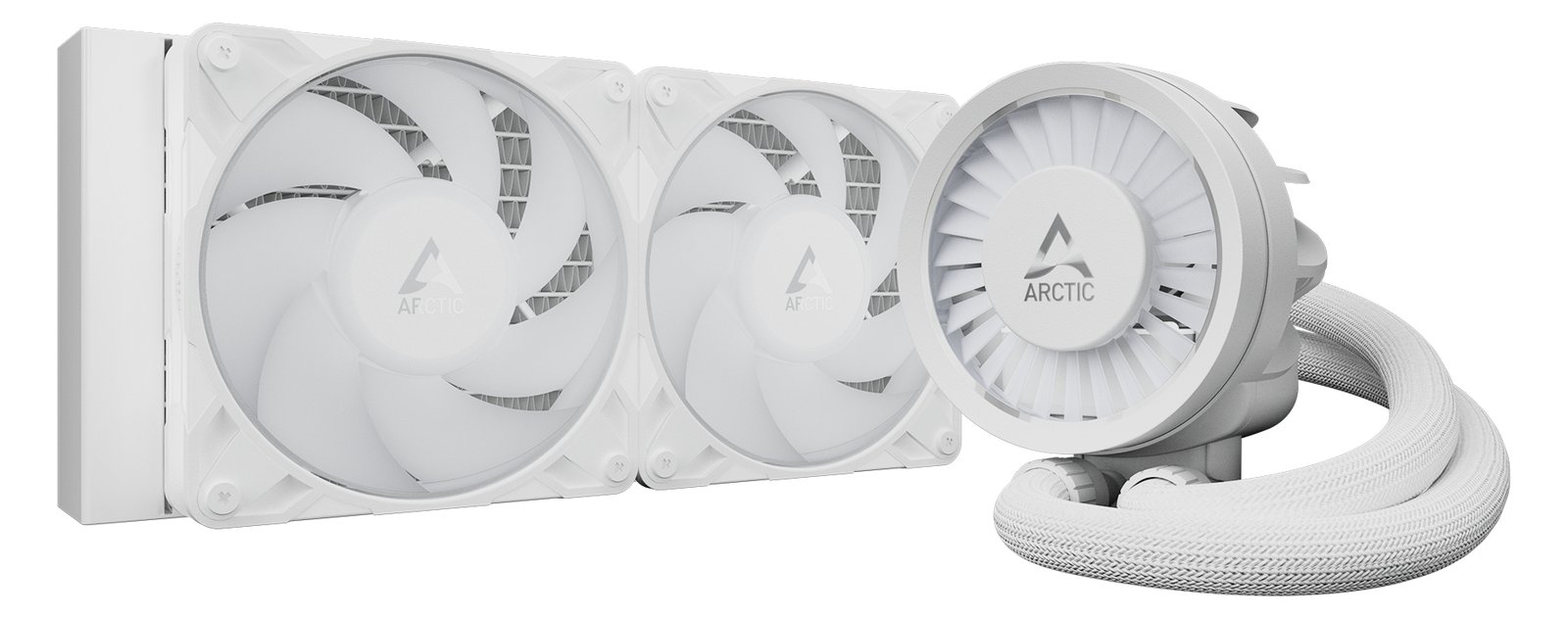 Arctic Liquid Freezer III Pro 240 A-RGB - Wasserkühlung - Kühlergröße: 240 mm - (für: AM5, AM4, LGA1700, LGA1851) - Weiß
