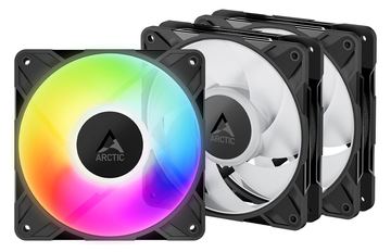 Arctic P12 Pro A-RGB - Gehäuselüfter - 120 mm - Schwarz (Packung mit 3) von LumaTech