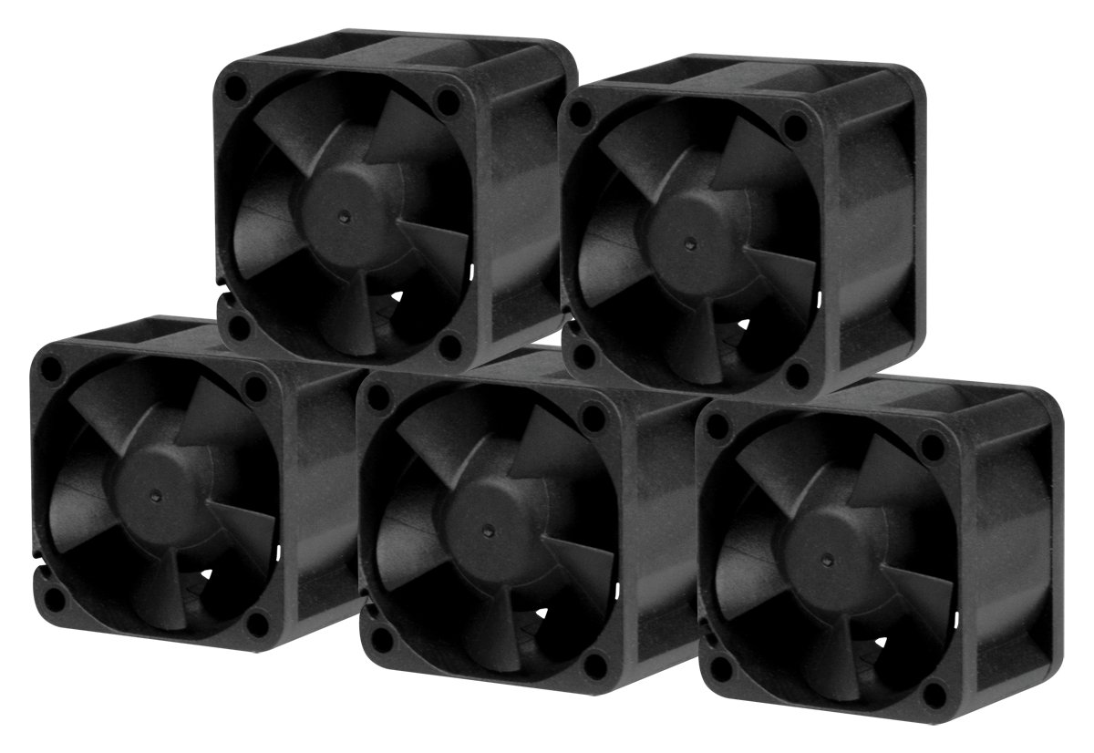 Arctic S4028-6K - 40 mm Server Lüfter | Value Pack - Ventilator - 4 cm - 250 RPM - 6000 RPM - 7,1 cfm - 12,06 m³/h