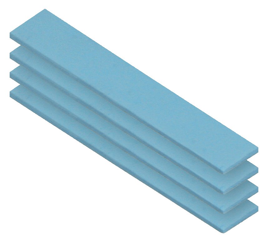 Arctic TP-3 - Thermo-Pad - Blau (Packung mit 4)