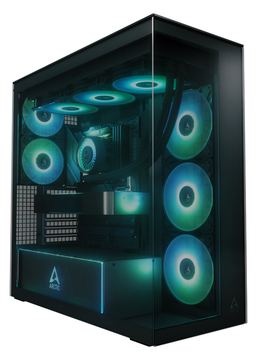 Arctic Xtender Black| PC-Gehäuse - Midi/Minitower - ATX von LumaTech