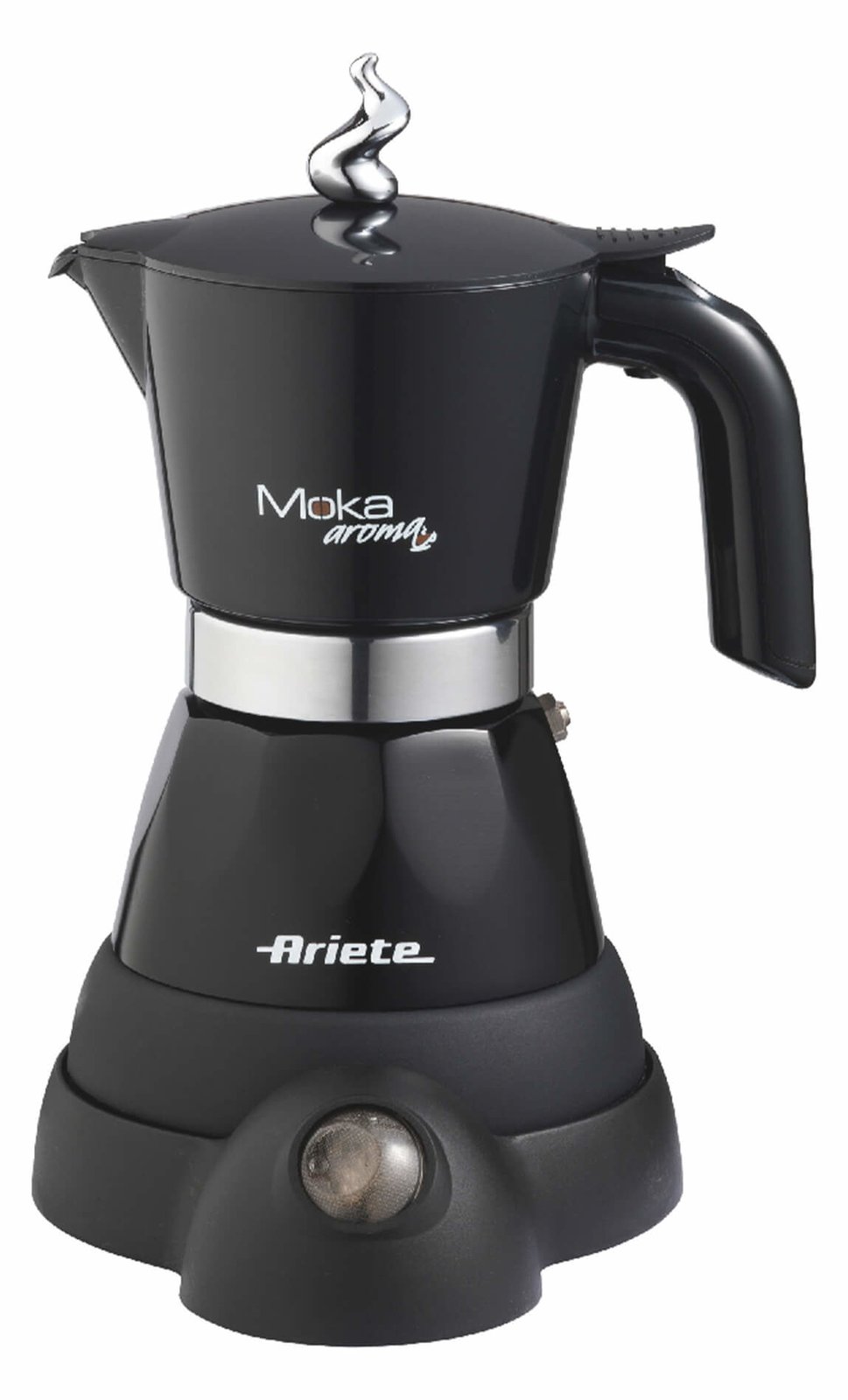 Ariete 1358/01 Moka Aroma Elektrischer Espressokocher schwarz