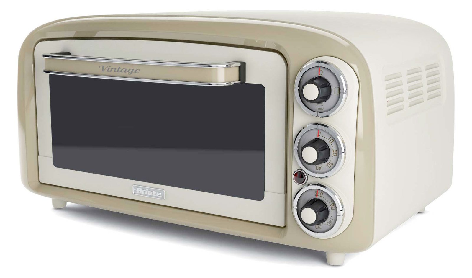 Ariete Vintage 979 - Elektrobackofen - 18 Liter - Beige