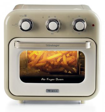 Ariete Vintage Air Fryer Mini- Ofen beige von LumaTech