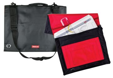 Aristo Zeichenplattentasche A3 Carry Bag schwarz Innen rot von LumaTech