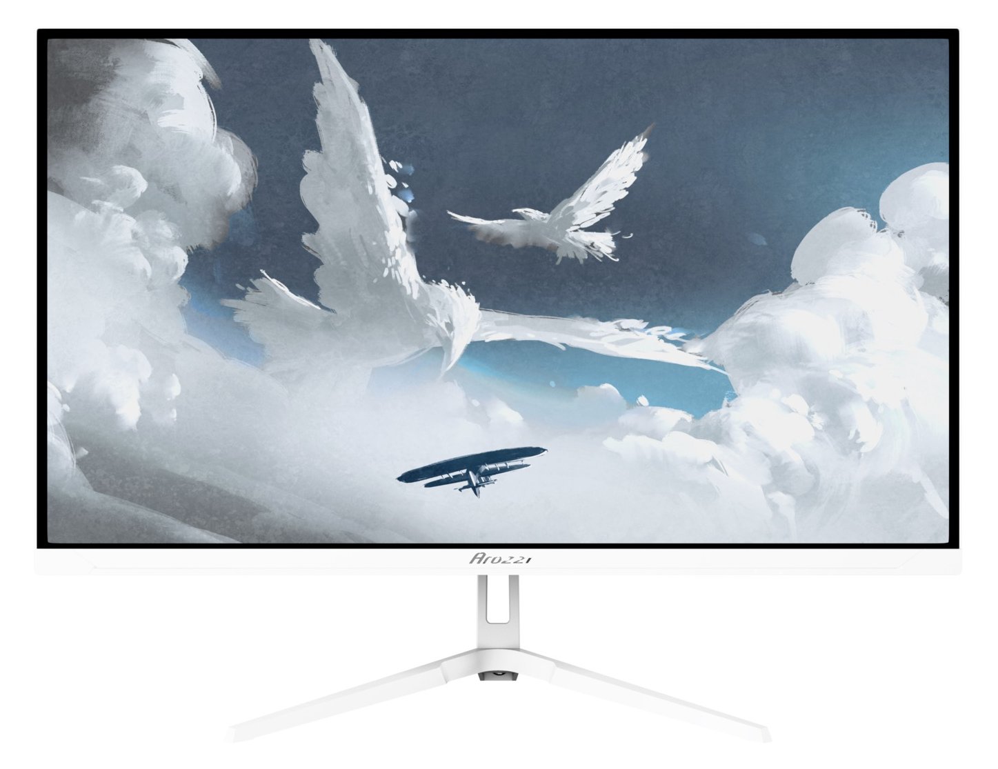 Arozzi TFT Nova 27 IPS weiß - Flachbildschirm (TFT/LCD) - 68,6 cm