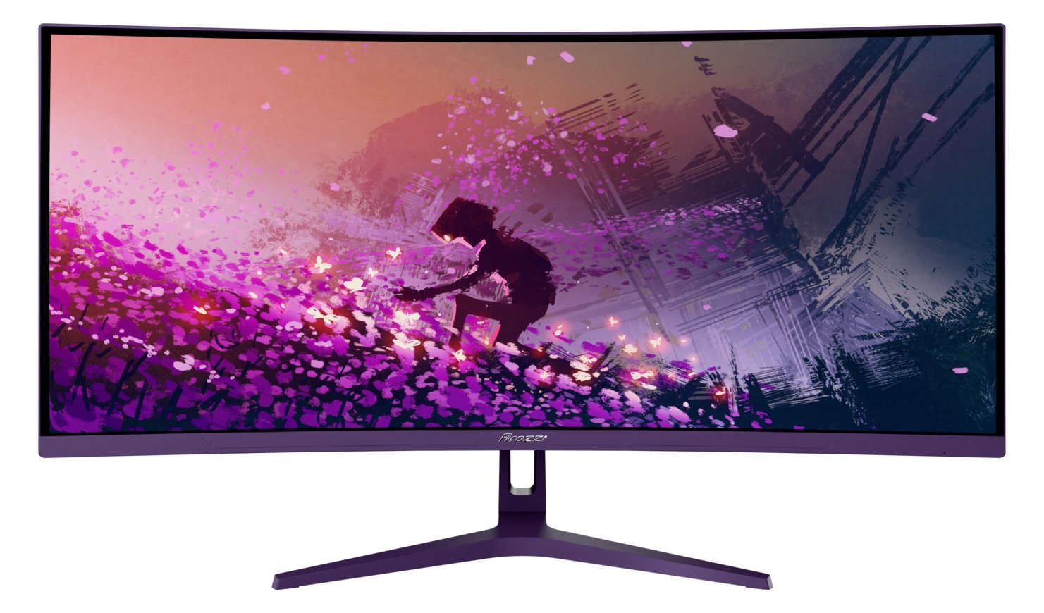 Arozzi TFT Nova curved lila - Flachbildschirm (TFT/LCD) - 86,4 cm (34)