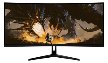 Arozzi TFT Nova curved schwarz - Flachbildschirm (TFT/LCD) - 86,4 cm (34) von LumaTech