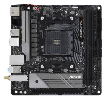 ASRock A520M-ITX/ac - Motherboard - Mini-ITX - Socket AM4 - AMD A520 Chipsatz - USB-C Gen1, USB 3.2 Gen 1 - Gigabit von LumaTech