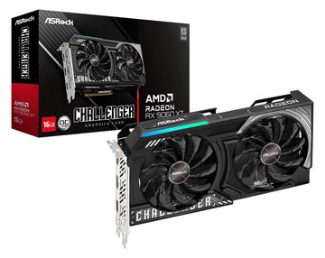 ASRock AMD Radeon RX 9060 XT Challenger 16GB OC, Radeon RX 9060 XT, 16 GB, GDDR6... von LumaTech