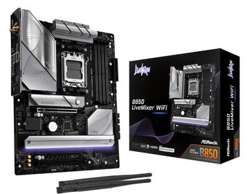 ASRock B850 LIVEMIXER WIFI - Motherboard - ATX - Socket AM5 - AMD B850 Chipsatz - Wi-Fi 7, Bluetooth, 2.5 Gigabit LAN von LumaTech