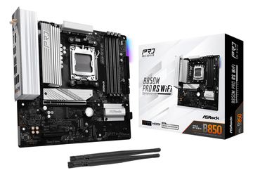 ASRock B850M Pro RS WiFi - Motherboard - micro ATX - Socket AM5 - AMD B850 Chipsatz - Onboard-Grafik (CPU erforderlich) von LumaTech