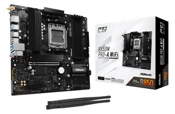 ASRock B850M Pro-A WIFI - Motherboard - micro ATX - Socket AM5 - AMD B850 Chipsatz - Onboard-Grafik (CPU erforderlich) von LumaTech