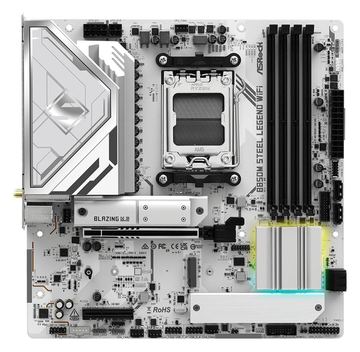 ASRock B850M Steel Legend WiFi AM5 mATX HDMI/DP DDR5 - AMD Sockel AM5 (Ryzen Zen4) - Micro/Mini/Flex-ATX von LumaTech