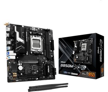 ASRock B850M-X WIFI R2.0 - Motherboard - micro ATX - Socket AM5 - AMD B850 Chipsatz - 2.5 Gigabit LAN, Wi-Fi, Bluetooth von LumaTech