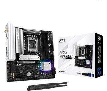 ASRock B860M Pro RS WiFi - Motherboard - micro ATX - LGA1851-Sockel - B860 Chipsatz - Onboard-Grafik (CPU erforderlich) von LumaTech