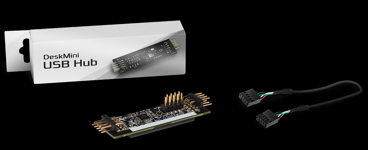 ASRock DeskMini USB Hub - I / O-Blende - Schwarz - Asrock DeskMini 110 - DeskMini 310 - DeskMini A300 - DeskMini H470