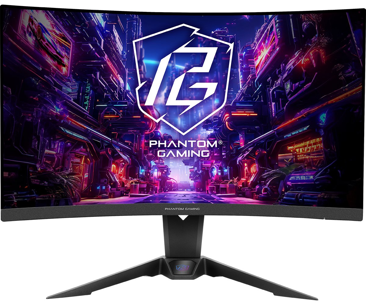 ASRock PG27QRT2A Phantom Gaming computer monitor 68.6 cm 27 2560x1440 px QHD - Flachbildschirm (TFT/LCD) - 68,6 cm