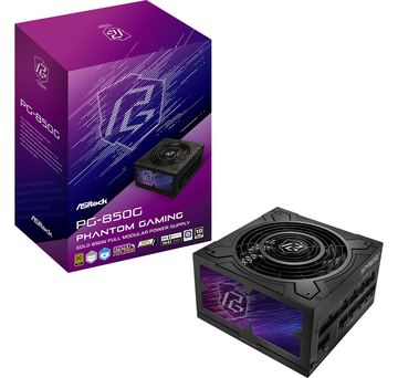 ASRock Phantom Gaming PG-850G ATX 80+ Gold BK retail - Netzteil - ATX von LumaTech