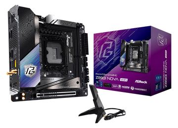 ASRock Phantom Gaming Z890I NOVA WIFI - Motherboard - Mini-ITX - LGA1851-Sockel - Z890 Chipsatz - USB4, USB 3.2 Gen 2 von LumaTech