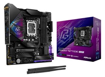 ASRock Phantom Gaming Z890M RIPTIDE WIFI - Motherboard - micro ATX - LGA1851-Sockel - Z890 Chipsatz - USB4 von LumaTech