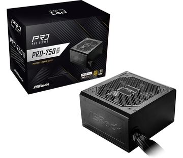 ASRock Pro Series Pro-750G ATX 80+ Gold black - Netzteil - ATX von LumaTech