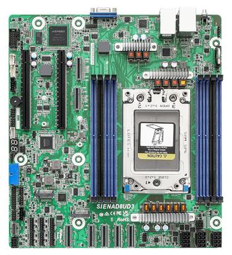 ASRock Rack SIENAD8UD3 - Motherboard - Deep Micro ATX - Socket SP6 von LumaTech