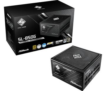 ASRock Steel Legend SL-850G ATX 80+ Gold BK retail - PC-/Server Netzteil - ATX von LumaTech