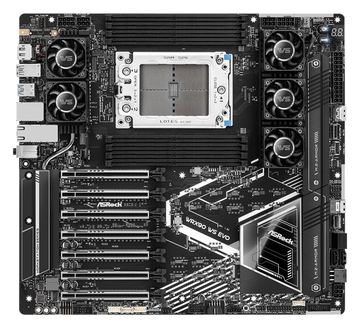 ASRock WRX90 WS EVO - Motherboard - E-ATX / SSI EEB - Socket sTR5 - AMD WRX90 Chipsatz - 10 Gigabit LAN - Onboard-Grafik von LumaTech