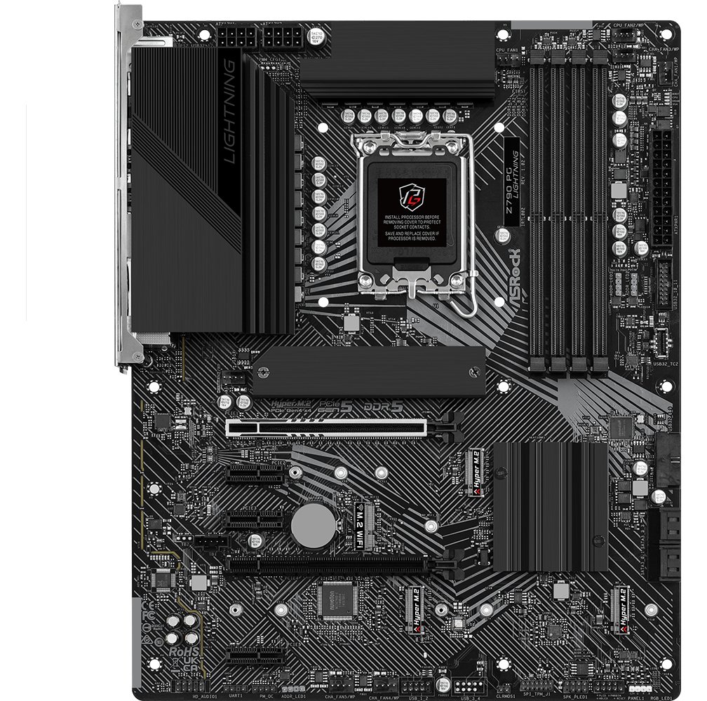 ASRock Z790 PG Lightning - Motherboard - ATX - LGA1700-Sockel - Z790 Chipsatz - 2.5 Gigabit LAN