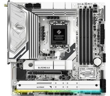 ASRock B860M STEEL LEGEND WIFI - Motherboard - micro ATX - LGA1851-Sockel - B860 Chipsatz von LumaTech