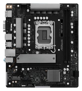 ASRock H810M-X - Motherboard - micro ATX - LGA1851-Sockel - H810 Chipsatz - 2.5 Gigabit LAN von LumaTech