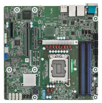 ASRock Z890D4U, Intel, LGA 1851 (Socket V1), Intel Core Ultra (Series 2), DDR5-SDRAM, 64 GB, DIMM - mATX von LumaTech