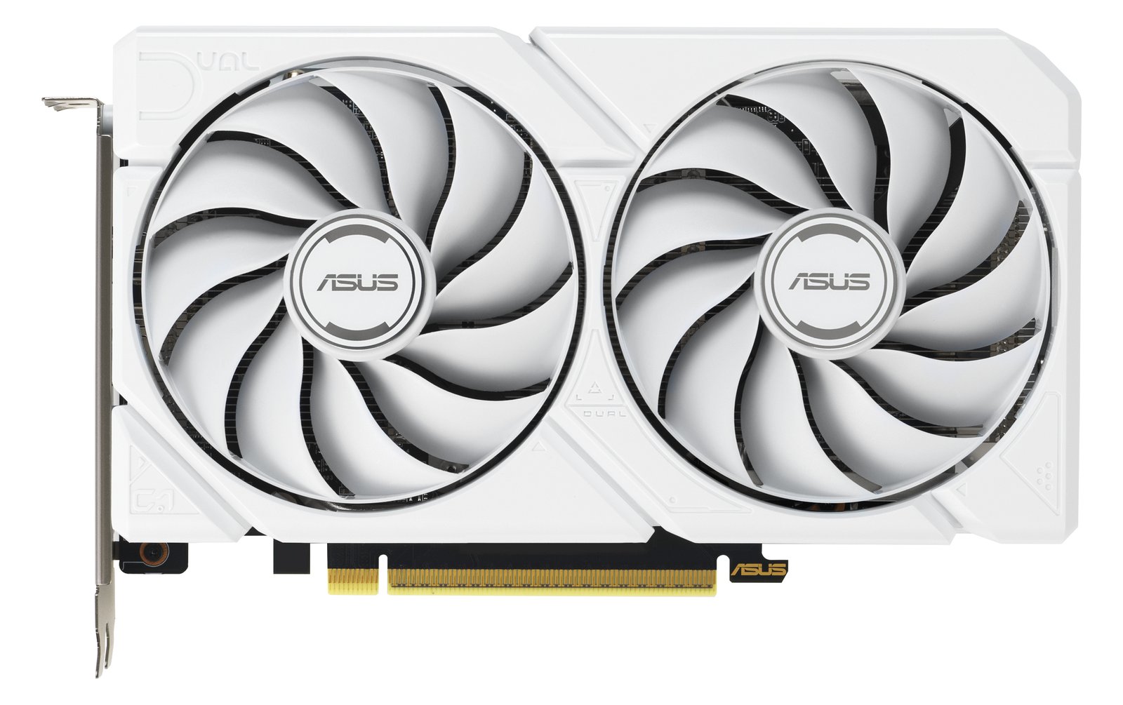 ASUS DUAL Radeon RX 9060 XT 16GB DUAL-RX9060XT-16G-WHITE DDR6 Grafikkarte, HDMI/DP