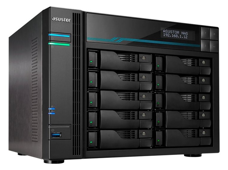 ASUS Lockerstor 10 AS6510T - NAS-Server - 10 Schächte