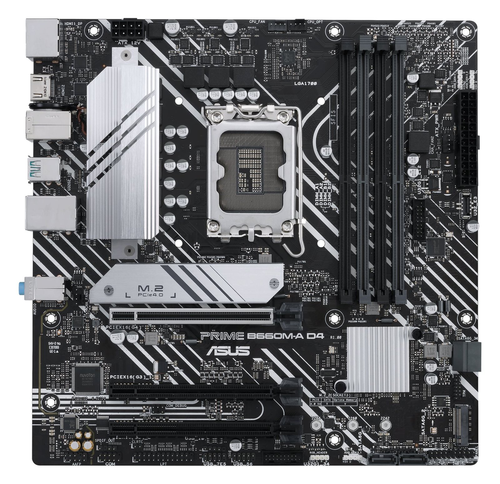 ASUS MB ASUS PRIME B660M-A D4-CSM (Intel,1700,DDR4,mATX)