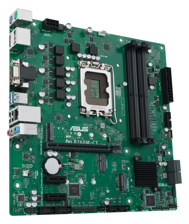ASUS MB ASUS PRO B760M-CT-CSM (INTEL,1700,DDR5,mATX), Ansicht 4