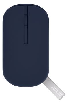 ASUS MD100 - Maus - rechts- und linkshändig - optisch - kabellos - 2.4 GHz, Bluetooth 5.0 LE - kabelloser Empfänger von LumaTech