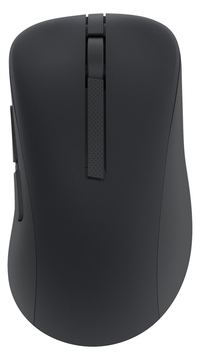 ASUS MD102 - Maus - ergonomisch - optisch - 5 Tasten - kabellos - Bluetooth, 2.4 GHz - kabelloser Empfänger (USB) - Dunkelgrau von LumaTech