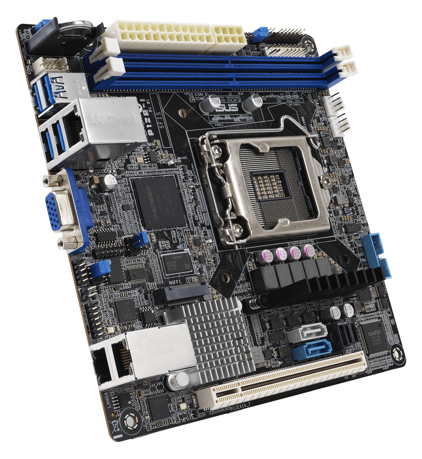 ASUS P12R-I - Motherboard - Mini-ITX - LGA1200-Sockel
