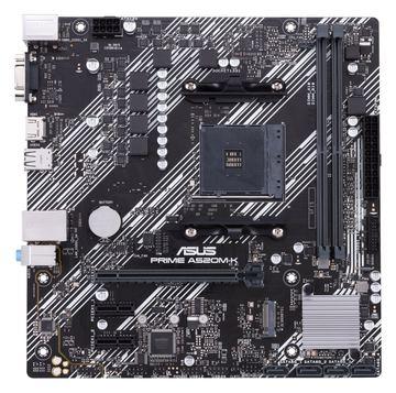ASUS PRIME A520M-K - Motherboard - micro ATX - Socket AM4 - AMD A520 Chipsatz - USB 3.2 Gen 1 - Gigabit LAN von LumaTech