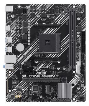 ASUS PRIME A520M-R - Motherboard - micro ATX - Socket AM4 - AMD A520 Chipsatz - USB 3.2 Gen 1 - Gigabit LAN von LumaTech