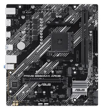 ASUS PRIME B550M-K ARGB - Motherboard - micro ATX - Socket AM4 - AMD B550 Chipsatz - USB 3.2 Gen 1 - Gigabit LAN von LumaTech