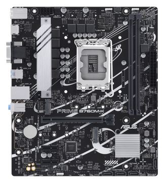 ASUS PRIME B760M-K - Motherboard - micro ATX - LGA1700-Sockel - B760 Chipsatz - USB 3.2 Gen 1 - 2.5 Gigabit LAN von LumaTech